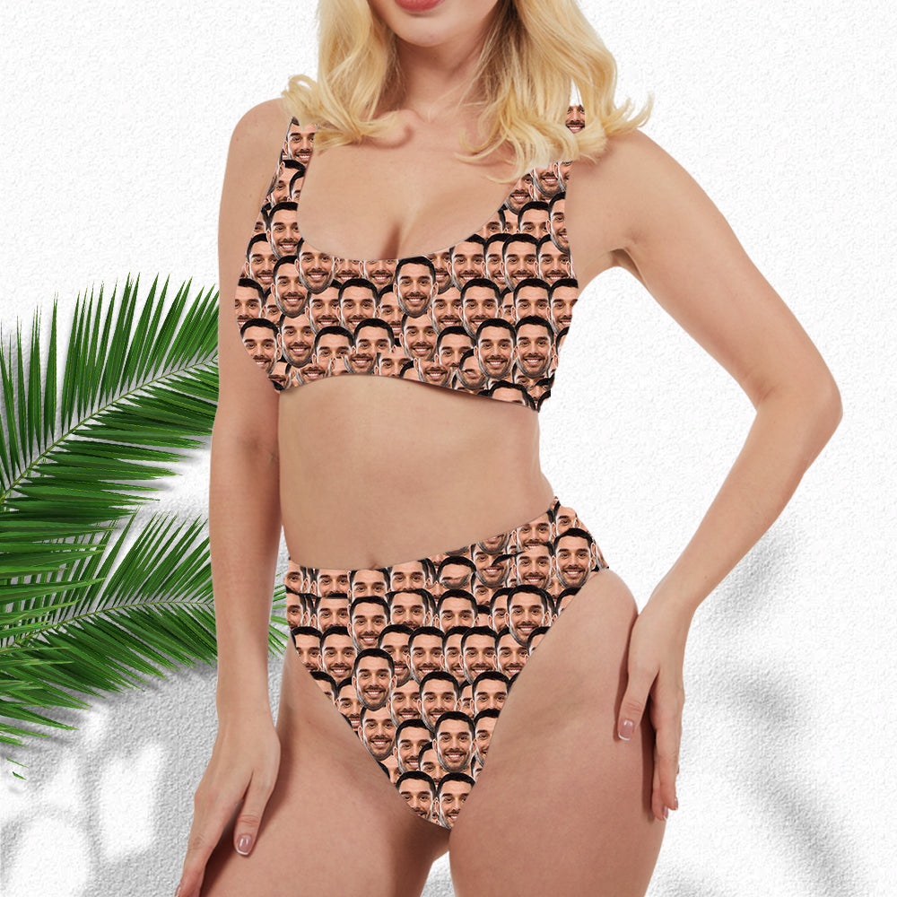 Custom Dense Face Swimsuit Bikini