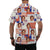 4FunGift® Custom Face Hawaiian Shirt Unisex Lapel Short Sleeve Shirt American Postcard Print