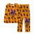 Custom Photo Pajamas Halloween Bat Sleepwear Set