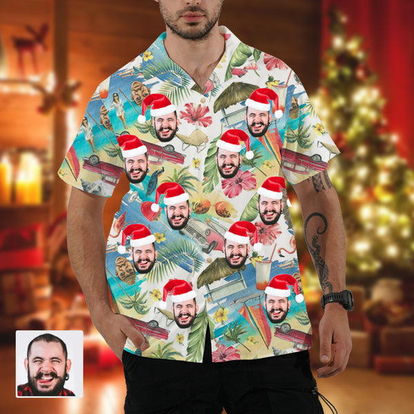 Custom Shirts - Custom Face Hawaiian Shirts - Custom Apparel - Personalized  Gifts – 4FunGift