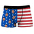 American Flag Print Men's Boxer Briefs Underwear