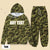 Camouflage Pattern Hoodie & Wweatpants Suit Customized Text Men/Women Outfit