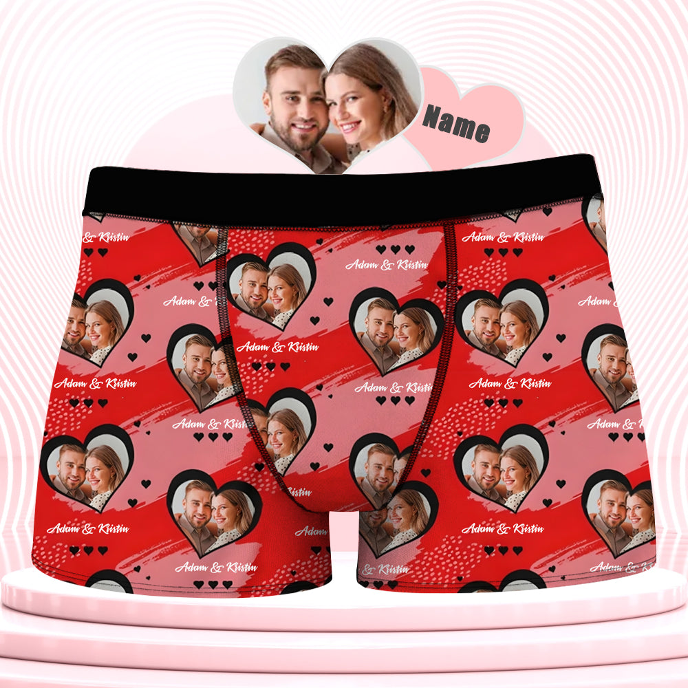Customize Boxers Men's Custom Boxer with Face Custom Photo Boxer – 4FunGift