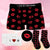 4FunGift® Men's Kiss Attack Lipstick Boxer & Socks Gift Set