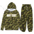 Camouflage Pattern Hoodie & Wweatpants Suit Customized Text Men/Women Outfit