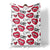 4FunGift® Love Blanket, Valentine's Day Blanket, Red Lips Love Blanket, Happy Valentine's Day Blanket, Couple Fleece Blanket, Kisses Blanket