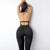 4FunGift® Sexy Back Hollow Sport Suit Yoga Set Fitness Jumpsuit Sportswear for Women
