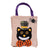 Halloween Decorations Creative Cartoon Pumpkin Black Cat Children's Linen Candy Gift Bag