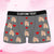 4FunGift® Custom Men's Face Underwear Heart Boxer Briefs Funny Gift For Him