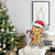 Christmas Gingerbread Man Image Pillow Children Doll Gift