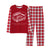 Bryant–Denny Stadium - Alabama Crimson Tide football, Plaid Pattern Long Sleeve Pajama Set Sleepwear Gift for Football Fans
