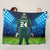 Jersey Personalized American Football Player Fleece Blanket