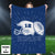 Multi-Color Customized Names & Numbers Football Flannel Blanket Players American Football Fans Gifts