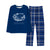 Beaver Stadium - Penn State Nittany Lions Football, Plaid Pattern Long Sleeve Pajama Set Sleepwear Gift for Football Fans