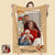 Custom Photo Blankets Personalized Merry Christmas Family Blanket