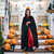 Black and Red Reversible Halloween Vampire Cloak Adult Cosplay