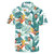 Custom Face Tropical Palm Leaf Print Hawaiian Shirts