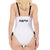 Custom Face&Name Swimsuit Drawstring Bathing Suit