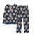 Dense Face Full Print Custom Long Sleeve Pajama Set