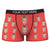 Customized Red Underwear for Couples with Interesting Face Printing