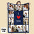 Custom Blanket with 10 Photos Personalized Picture Throw Blanket