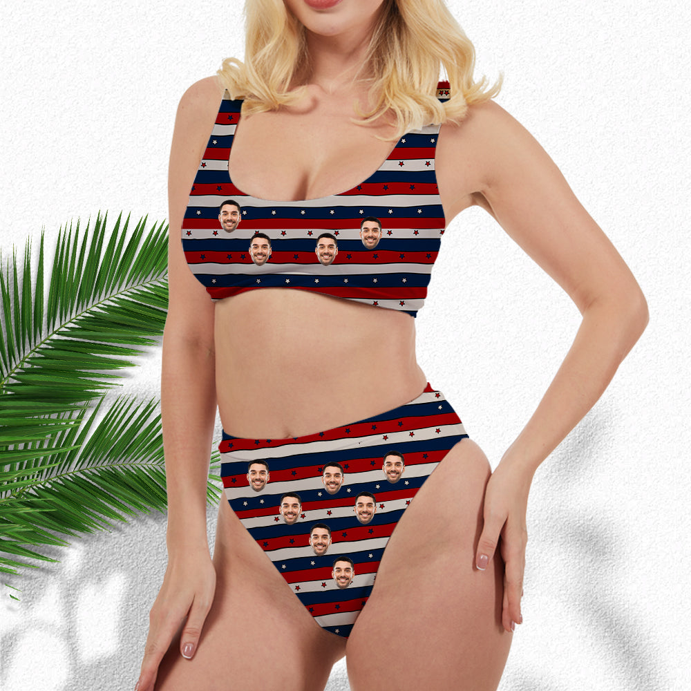 Summer American Sexy Custom Women's Swimsuit