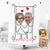 Custom Photo Blankets Personalized Couple Make A Swing Painting Style Blanket