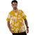 Custom Face Orange Hawaiian Shirt