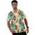 Custom Face Palm Leaves Hawaiian Shirt