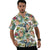 Personalized Leaves&Flowers Print Aloha Hawaiian Shirt