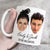 Custom Face Text Date Ceramic Cup Mug Memorial Wedding Gift