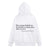Dear Person Behind Me Unisex Inspirational Hoodie