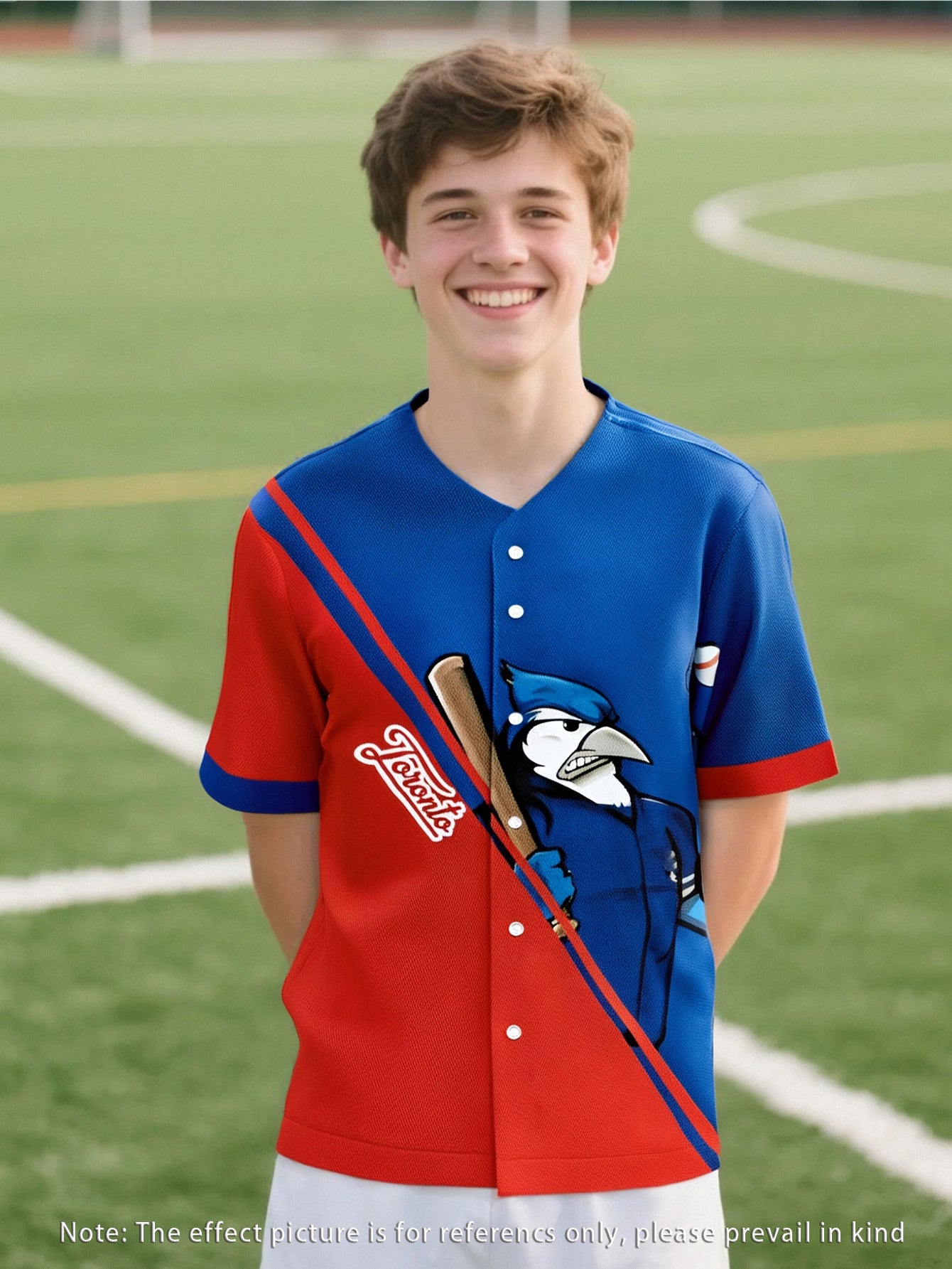 ブルージェイズBLUE JAYS ユニフォーム レッド(150) Toronto Blue Jays Limited Jersey - Player Name & Number Royal Blue