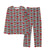 4FunGift® Men's and Women's Pajamas Long-Sleeved Suit Custom Love Couple Pajamas