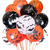 100PCS Halloween Latex Balloon Ghost Festival Party Decoration