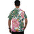 Custom Face Shirt Men's All Over Print Hawaiian Shirt Leaves