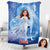 4FunGift® Custom Blankets Personalized Elsa Princess Blankets For Kids