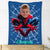 Spider-Man Blanket Children's Blanket Animation Fan Gift Custom Face Flannel Blanket