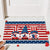 Independence Day Style Area Rug Indoor Entrance Mat Washable