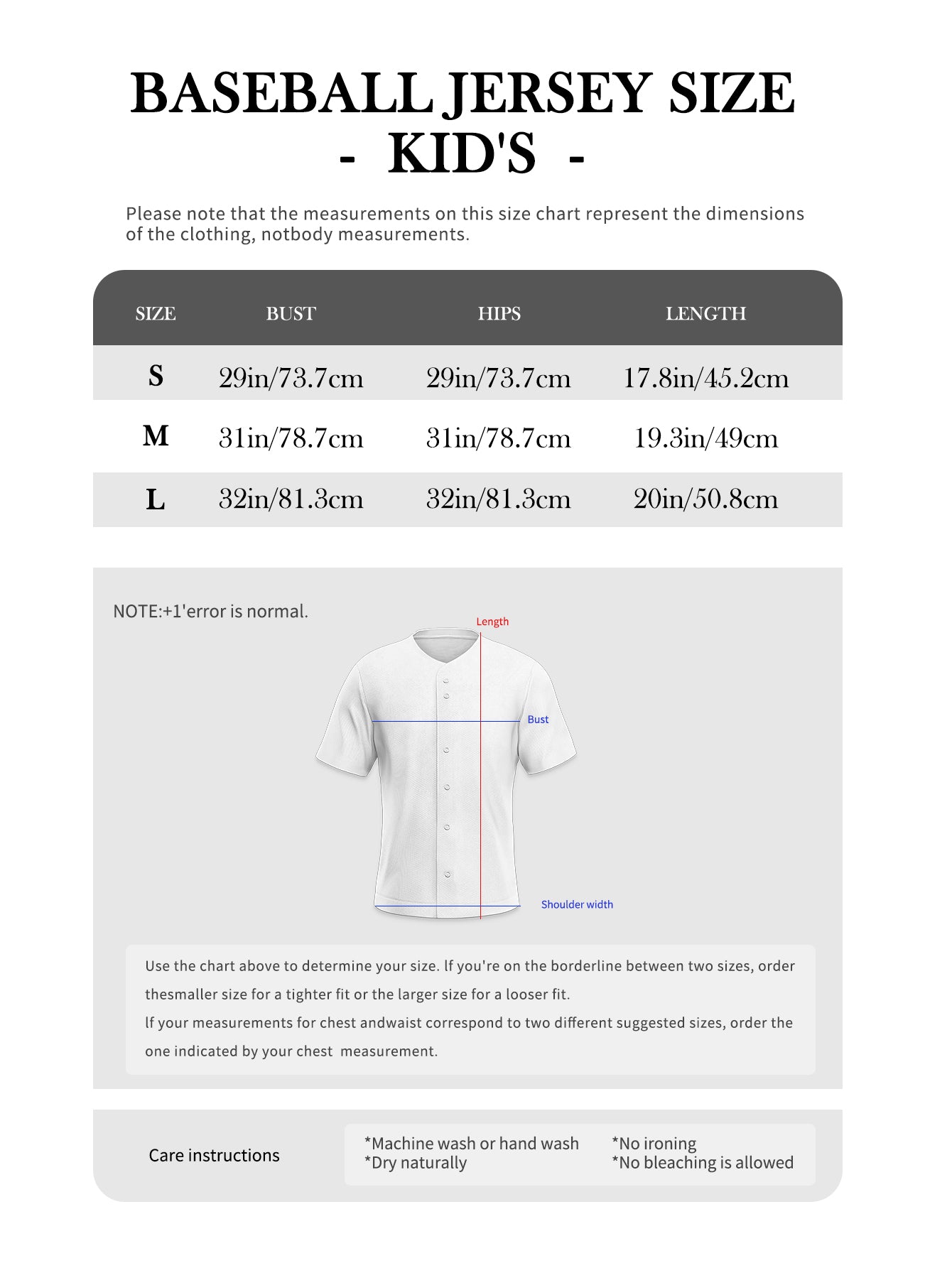 Size Chart Image