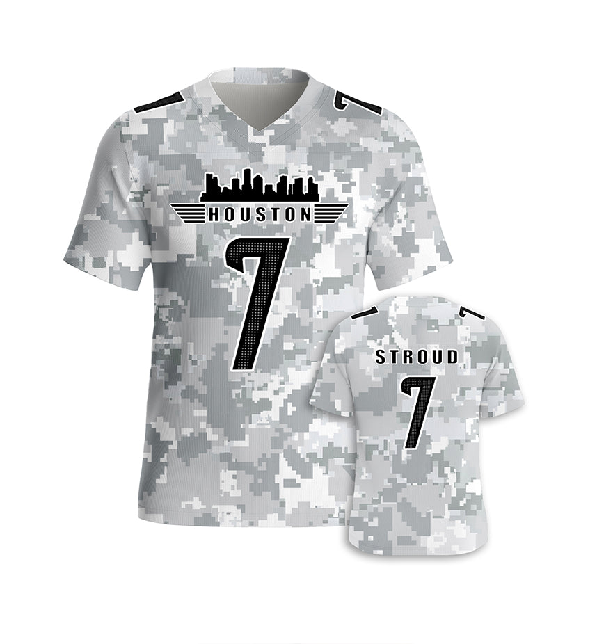 Camouflage texans jersey hotsell