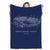 LaVell Edwards Stadium - BYU Cougars football, College American Football Blanket