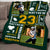 Football Name Blanket Personalized With Photo, Christmas Gift For Football Player, Senior Football Player Gifts For Him