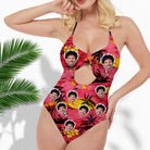 Customized Women’s Classic Pattern One-Piece Swimsuits