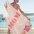 Custom Name Beach Towel Mom And Flower