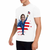 Custom Shirts with Faces Shake National Flag Printed Pocket T-Shirt