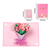 Carnation 3D Pop-up Greeting Card Mother's Day For Her