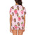 Custom Face Watercolor Strawberry Women's Short Pajamas Set