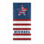 Custom Name USA Flag Beach Towel