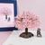 3D Three-dimensional Couple Cherry Blossom Card